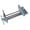 Gray Steel, variant on Woodworking Vise 10.5 Inch, Quick Release Wood Vise, Heavy Duty Cast Iron Bench Vise for Woodworking, Blue