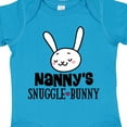 thumbnail image 4 of Inktastic Nanny Bunny Rabbit Grandchild Boys or Girls Baby Bodysuit, 4 of 5