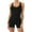 Black, variant on Jumpsuits for Women U Neck Strap Tank Rompers One Piece Bodycon Athletic Workout Outfits for Tennis Golf
