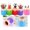 Blue, variant on Limei 1 Pack Assortd Color Pen Vase Pencil Pot Makeup Brush Holder Stationery Desk Tidy Organizers (Blue,Green,Pink,Purple,Red)