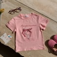thumbnail image 2 of WENXIAOO T-Shirts pour Filles à Manches Courtes Col Ras du Cou T-Shirts Graphiques Mode pour Enfants Tenues d'Été pour Filles T-Shirts pour Filles 12-13 Ans, 2 of 7