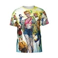 thumbnail image 5 of Harley Quinn Bird Prey T-Shirt for Men Novelty 3D Pritneted Casual Short Sleeve Tees Shirt Summer Street T Shirt Top, 5 of 7