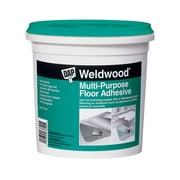 DAP Weldwood Wood Floor Adhesive, 1 QT Off White