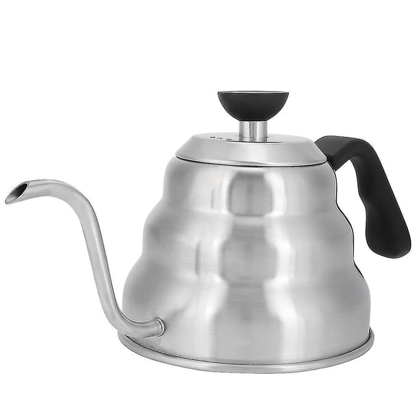 Stainless Steel Gooseneck Kettle for Household Coffee, Pour Over Teapot, 1000ml
