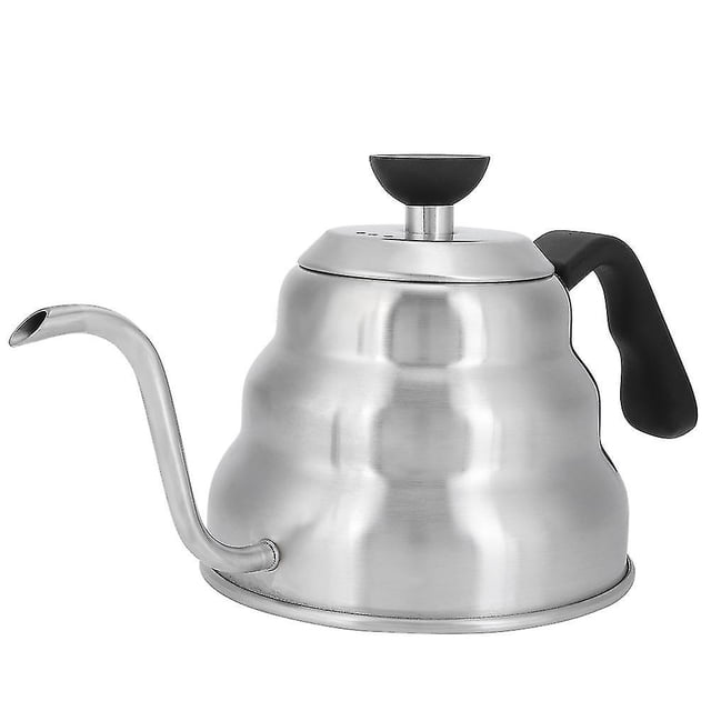 Stainless Steel Gooseneck Kettle for Household Coffee, Pour Over Teapot, 1000ml