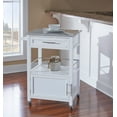 thumbnail image 6 of Linon Mitchell Kitchen Cart with Granite Top, 36 inches High, Multiple Colors, 6 of 8