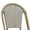 Gray, variant on PURPLE LEAF Bar Stools Set of 2 French Outdoor Bar Stool Bamboo Print Finish Back Rattan Wicker Patio Outdoor Bar Height Bar Stools with Footrest, Brown