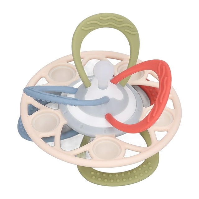 Jouet Sensoriel pour Bébé, Jouet de Dentition pour Bébé à Texture Différente, Réduit la Douleur, Son Net pour Usage Quotidien