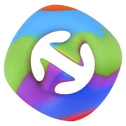 Giggle Zone Squeeze and Snap Novelty Toy, Multicolor Suction Snapper Fidget Toy, Children Ages 3+