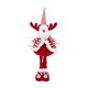 thumbnail image 5 of Figura de muñeca navideña, adorno navideño, estatua navideña retráctil, regalo, decoración navideña para vacaciones, oficina, decoración del hogar Alce, 5 of 8