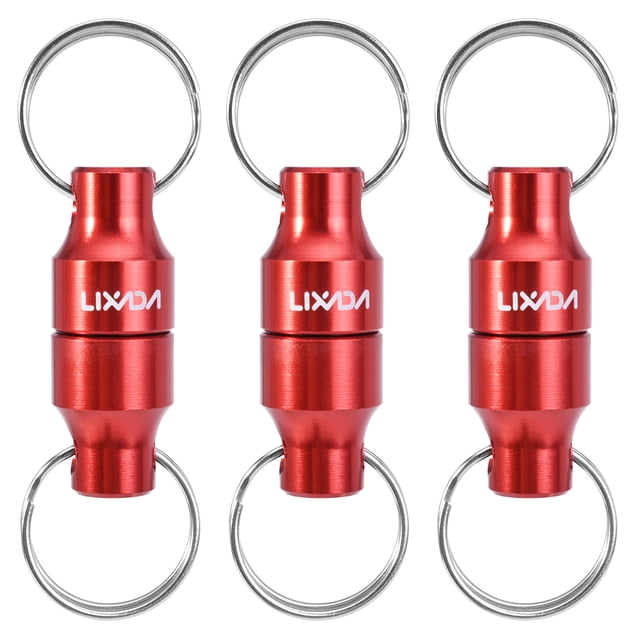 3pcs Lixada Fly Fishing Magnetic Net Release Holder Keeper Magnet Clip Landing Net Connector