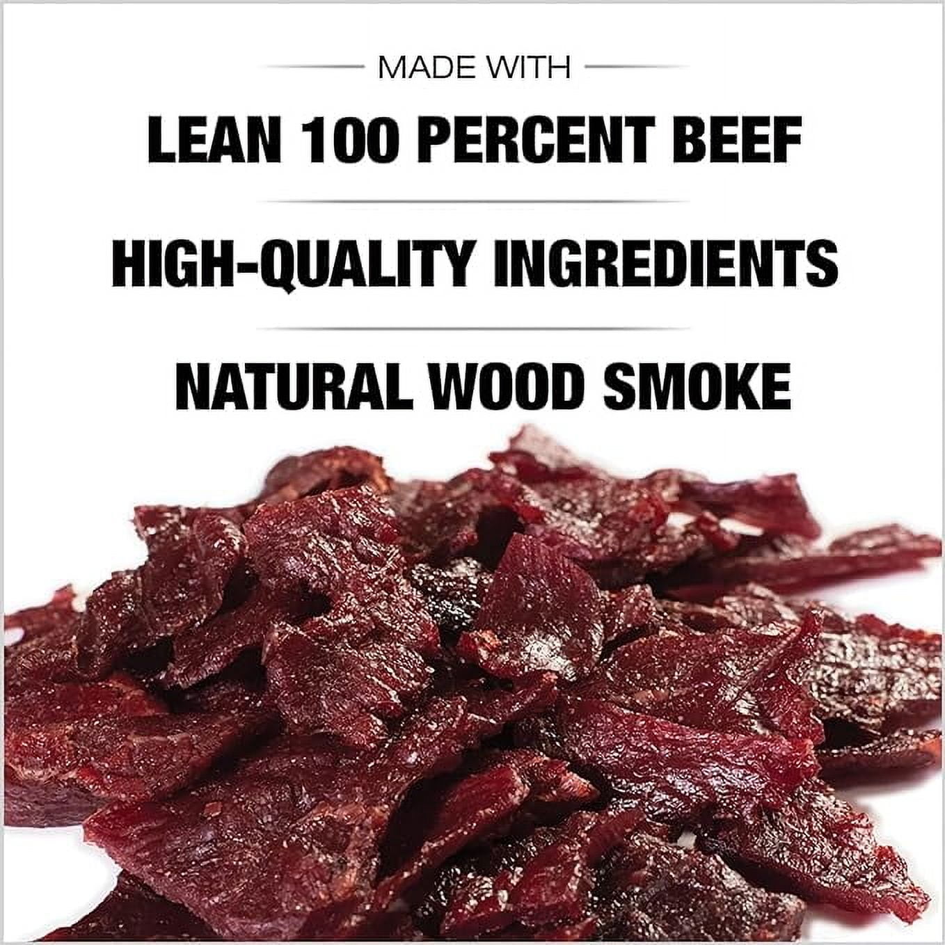 (3 pack) Old Trapper Beef Jerky, Old Fashioned Flavor, 4oz Resealable Package