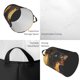 thumbnail image 2 of Fotbe Sunset Meditating Doberman Cesto de Ropa con Asas, Cesto Impermeable de Gran Capacidad, Bolsa de Lavado para Dormitorio, Cesto de Ropa con Ruedas y Asas-Small, 2 of 6