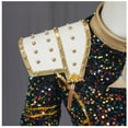 thumbnail image 6 of ZTACE POP Singer Stars Costumes - Rumi Golden Cosplay Full Set, Girls Dress up Costumes, Halloween Cosplay Party Outfits - Black, 160, 6 of 7