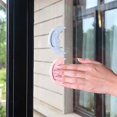 thumbnail image 4 of 6 Pcs Moon Design Self-Stick Push Pull Helper Instant Cabinet Knobs Drawer Auxiliary Handle Helper Kitchen Sliding Door Window Wardrobe Handle Sticker Convenient Opening Stick-on Handles,Mix Color, 4 of 6