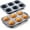 6 Cups, variant on 2 Pack Loaf Pans, Nonstick Bread Pan, Sourdough Loaf Pan | Grade , Nonstick Easy Release, Dishwasher Safe, -40?-446?, Versatile Uses for Sourdough, Toast, Brownie Cake
