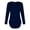 Blue, variant on Long Sleeve Shirts for Women Long Sleeve V T Shirt Blouse Top Neck Strap Blouse Long Sleeve Tops