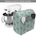 thumbnail image 2 of Tropical Stand Mixer Cover, Repetitive Summer Pattern with Coconut Palm Trees, Kitchen Appliance Organizer Bag Cover with Pockets, 5 Quarts, Blue Slate Brown, by Ambesonne, 2 of 4