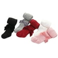 thumbnail image 7 of Newborn Infant Baby Girl Pantyhose Bowknot Leggings Long Socks Elastics High Waist Tights Long Stockings, 7 of 7
