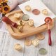 thumbnail image 4 of DIY Scrapbook Kits Including Brass Wax Sealing Stamp Head Beech Wood Handle and Alloy Wax Sticks Melting Spoon Fruit Pattern 25~25.4x14~14.5mm 8patterns 1pc/pattern 8pcs/set, 4 of 9