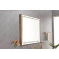 thumbnail image 6 of Sumdeal Mirror Bathroom Mirror 48"X36" Rectangular Aluminum Framed Anti-Fog LED Lighted Wall Bathroom Vanity Mirror with lights,Gold, 6 of 8