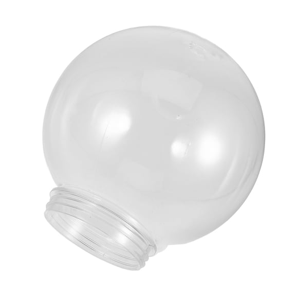 KAJNBN 1Pcs Spherical Acrylic Lamp Post Globe For Patio 15.0X14.0X14.0In