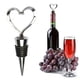 thumbnail image 2 of 3 piezas Tapón de botella de vino Tapones de vino en forma de corazón Tapones de botella de vino y bebida en forma de corazón para invitados, 2 of 5
