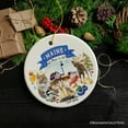 thumbnail image 5 of Artistic Maine State Themes and Landmarks Christmas Ornament, 5 of 6
