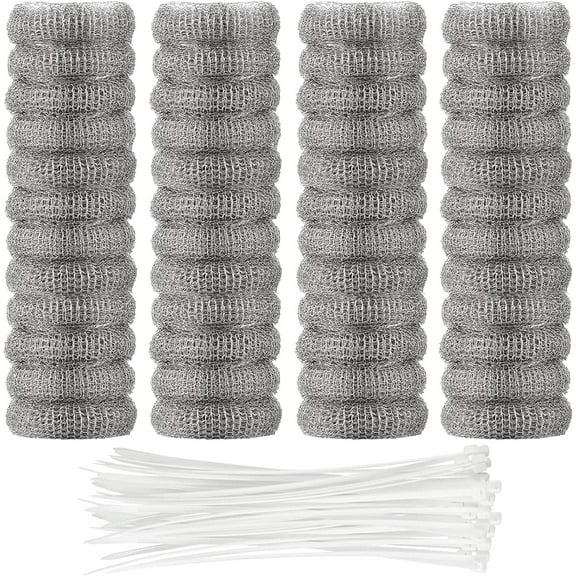 ZOUYUE Lint Cable Tie Traps for Washing Machine Discharge Hoses (48 Count)