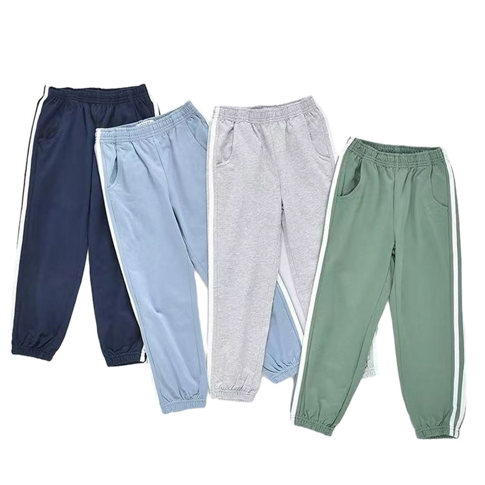 Pantalon De Jogging Enfant Unisexe Doublé Polaire - Pantalon D'hiver Thermique, Confortable, Décontracté - 10
