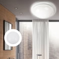 thumbnail image 2 of 4Pack Ceiling Fan Light Cover with Light Diffusion Function 12.6x8.3x2.4in Round Shape, 2 of 5