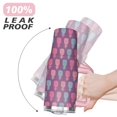 thumbnail image 6 of 40oz Tropical Pineapple Pattern Stainless Steel Flip Straw Tumbler Spill Proof Travel Cup Double Wall Vacuum Insulated Coffee Mug with Top Handle, 6 of 6