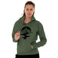 thumbnail image 3 of Bleeding Mountain Symbolic Spirit Unisex Plus Fleece Graphic Hoodie Brisco Brands 4X, 3 of 5