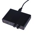 thumbnail image 2 of USB 1 Tarjeta de Sonido 6 Canales 5. Audio Óptico Externo para Notebook PC Negro, 2 of 6
