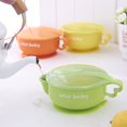 thumbnail image 3 of Children'S Stainless Steel Water Insulation Bowl Sucker Bowl With Spoon, 3 of 6