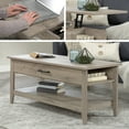 thumbnail image 3 of Sauder Summit Station Lift-Top Coffee Table, Laurel Oak Finish, 3 of 12