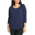 thumbnail image 3 of FAIWAD Long Sleeve Maternity Top Casual Loose Pregnancy Clothes Breastfeeding Postpartum Tshirt for Women, 3 of 4