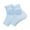 Light Blue, variant on 1Pair Neuropathy Socks - Peripheral Neuritis Compression Diabetic Toeless Foot Sleeves for Nerve Damage Pain in Feet, Ankle Gout, Plantar Fasciitis Relief Brace for Men and Women