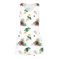thumbnail image 4 of Staron Liquidation Robes pour Femmes 2025 Décontracté Printemps Ample Col en V Imprimé Floral Ligne A Été Printemps Robes Plage Bohème Fluide Sans Manches Robe d'Été avec Poches TTG, 4 of 7