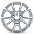 thumbnail image 2 of New 17" x 7.5" Alloy Replacement Wheel for Dodge Dart 2013 2014 2015 2016 Silver Rim 2481, 2 of 3