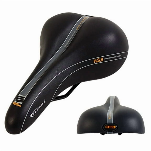 Serfas MSD-100 Men's E-Gel Saddle 10.5" x 6.5"