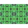 thumbnail image 1 of Ahgly Company Indoor Rectangle Patterned Green Area Rugs, 8' x 10', 1 of 6