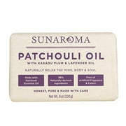 Sunaroma Patchouli Oil Relaxing Body Bar, 8 oz
