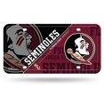 thumbnail image 1 of Florida State Seminoles Metal License Plate, 1 of 1