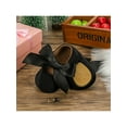 thumbnail image 5 of Baby Girls Mary Jane Shoes Soft Sole Ballet Slippers Bow Princess Newborn Dress Wedding Flat Shoes, 5 of 8