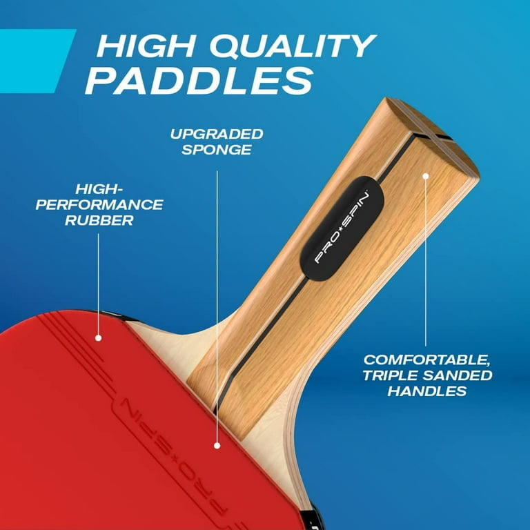 Portable All-In-One Table Tennis 4-Player Set