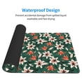 thumbnail image 3 of Naloa Lilies Flowers Gaming Mouse Pad Large Mouse Mat Long Extended Desk Pad Non-Slip Rubber Mice Pads Stitched Edges Thin Pad (16x29.5 Inch), 3 of 8