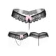 thumbnail image 3 of [Paquete de 5] Tangas y tangas de encaje sexys para mujer: bragas transparentes y diminutas con ribete de encaje negro para momentos íntimos y uso cómodo, 3 of 5