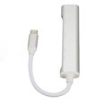 thumbnail image 3 of 5 in 1 USB C Hub Multiport Heat Dissipation Plug and Play USB C Adapter Hub Silver for Desktop, 3 of 8