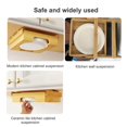 thumbnail image 5 of Kitchen Hanging Disposable Paper Tray Cake Tray Dispenser Solid Wood Storage Rack, 5 of 5